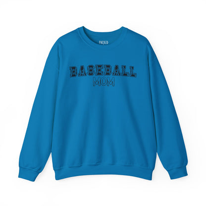 Baseball Mom Crewneck Sweatshirt