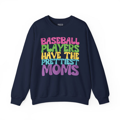 Prettiest Mom on the Field Crewneck Sweatshirt