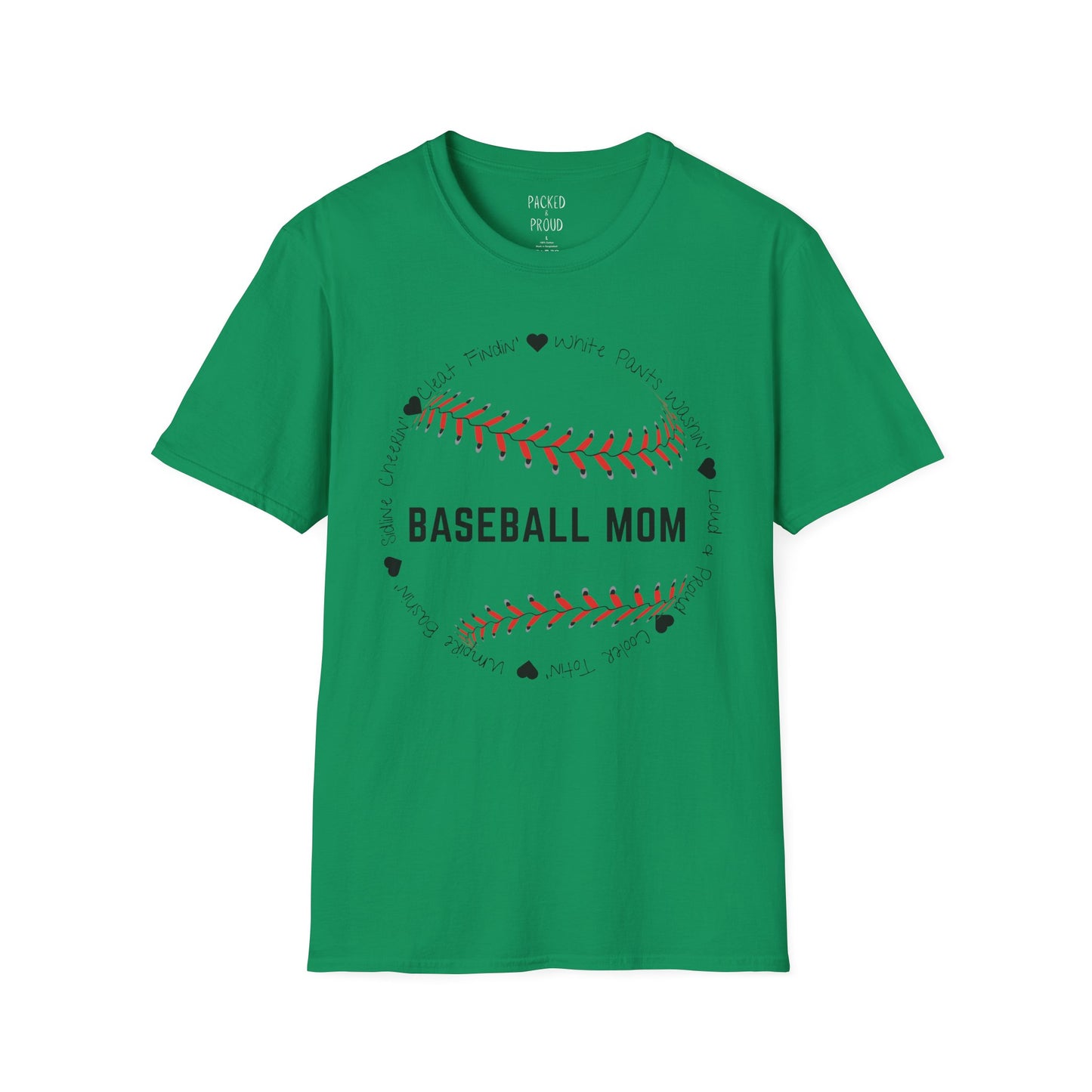 Loud & Proud Baseball Mom T-Shirt