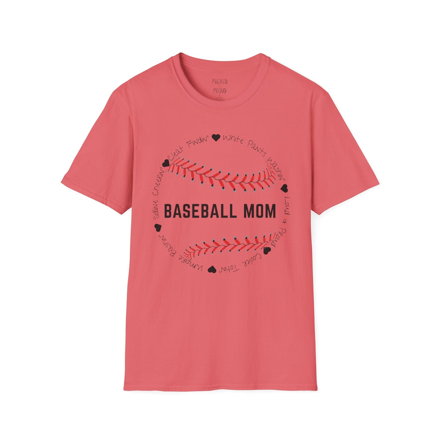 Loud & Proud Baseball Mom T-Shirt