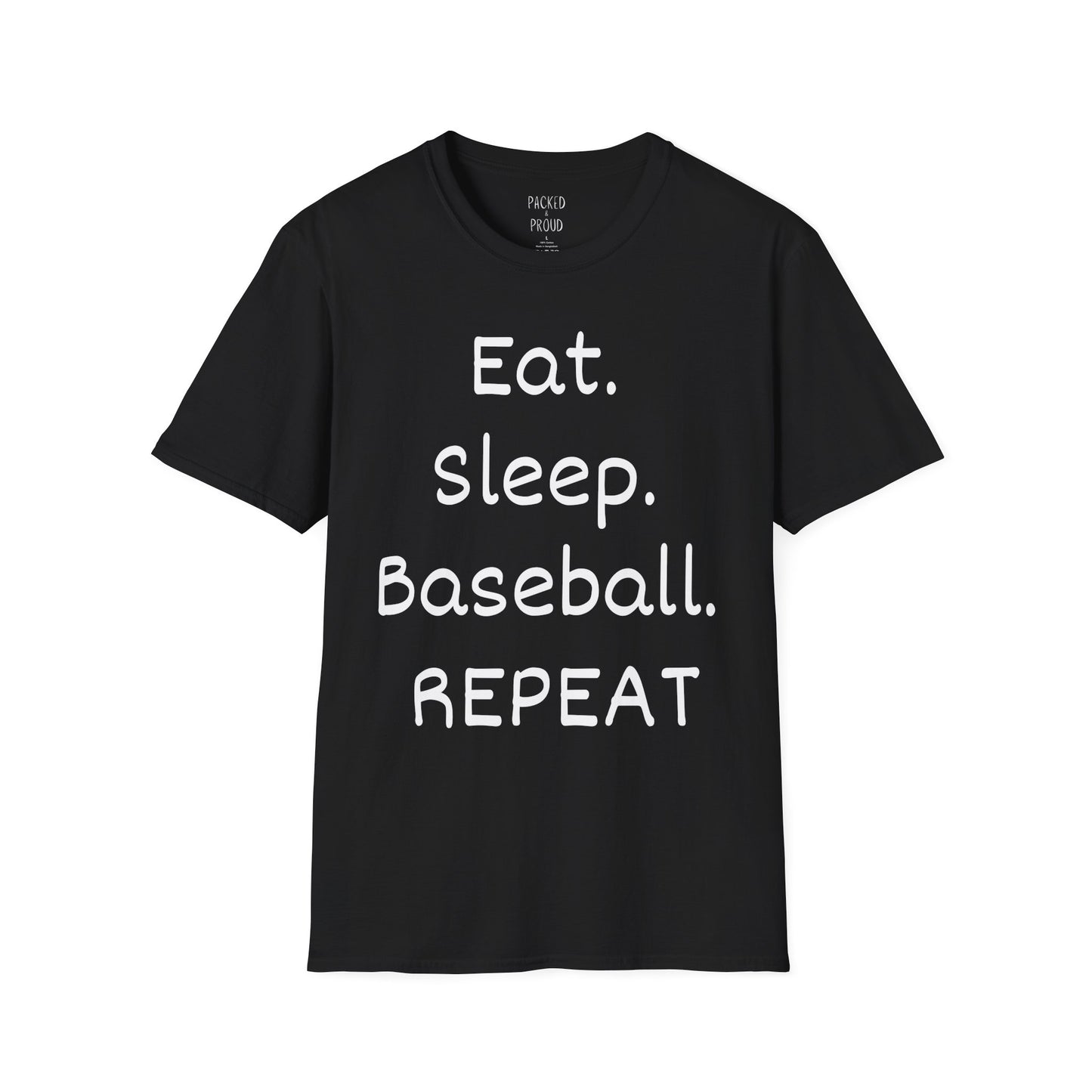 Eat. Sleep. Baseball. Repeat T-Shirt