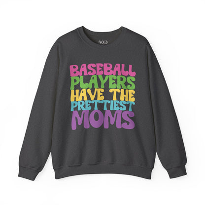 Prettiest Mom on the Field Crewneck Sweatshirt