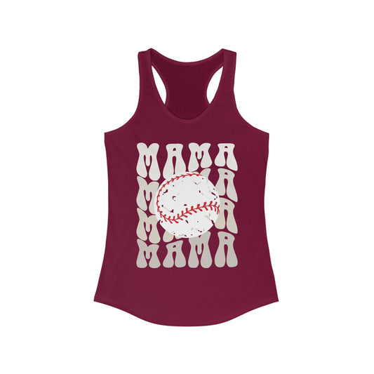 MAMA on Repeat Racerback Tank