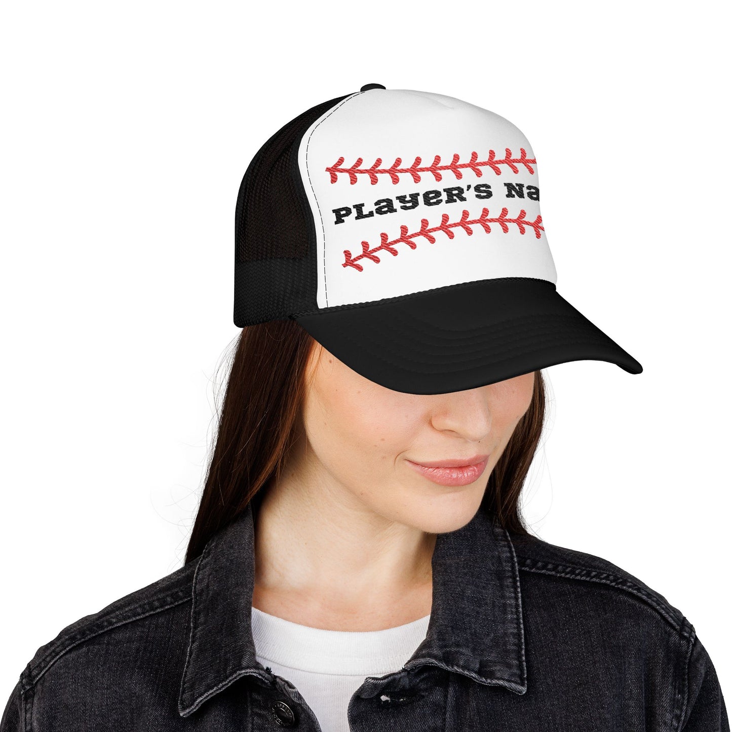 Mama's Ballplayer Foam Trucker Hat