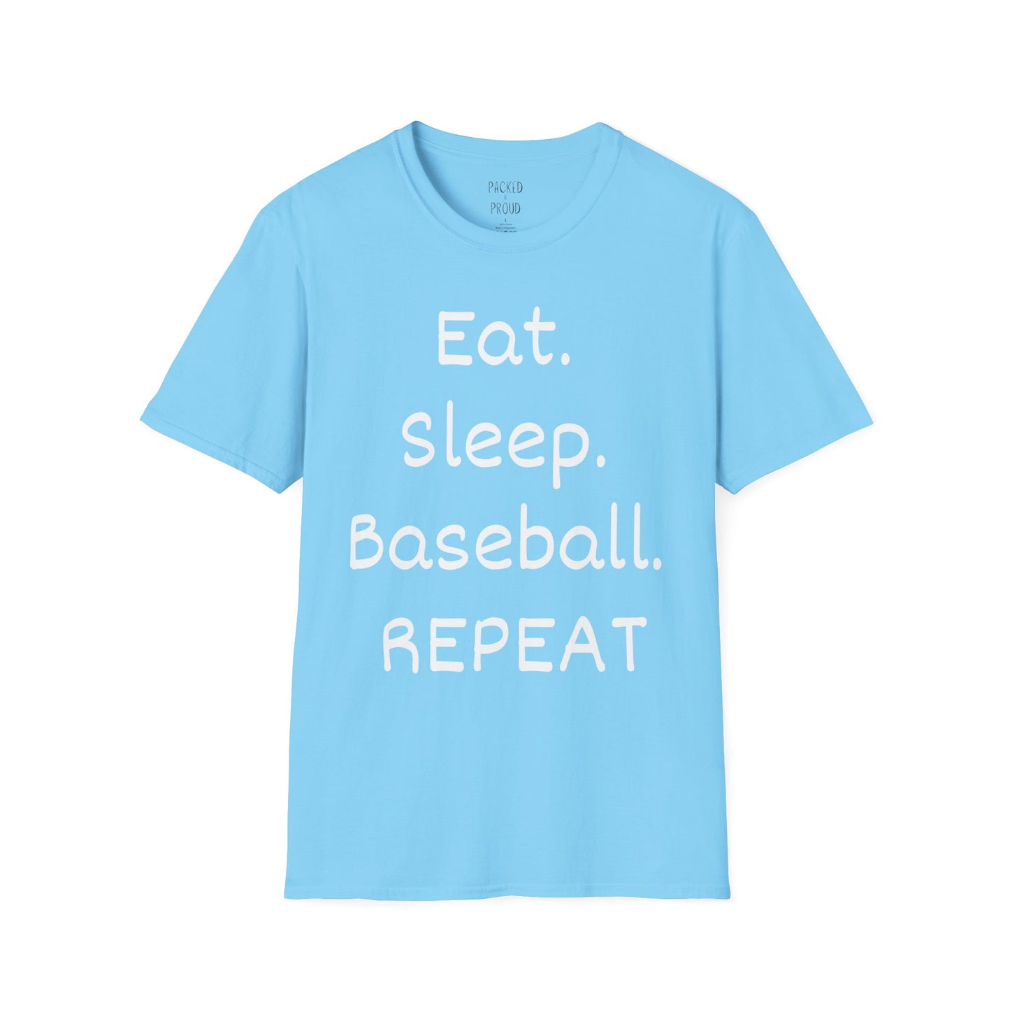 Eat. Sleep. Baseball. Repeat T-Shirt