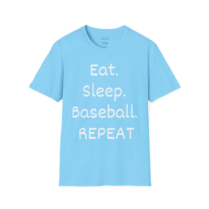 Eat. Sleep. Baseball. Repeat T-Shirt