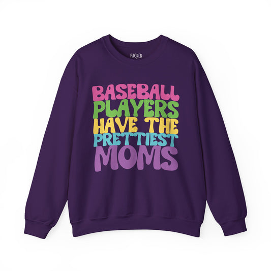 Prettiest Mom on the Field Crewneck Sweatshirt