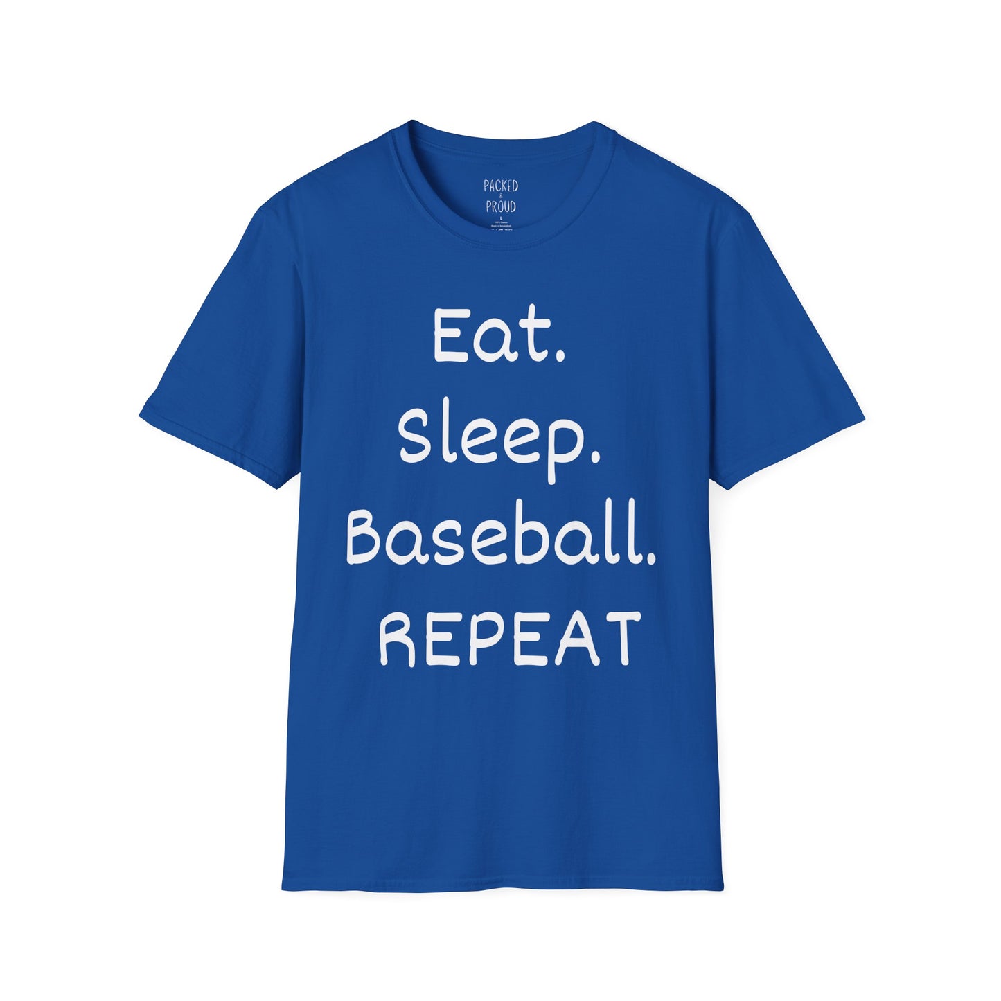 Eat. Sleep. Baseball. Repeat T-Shirt