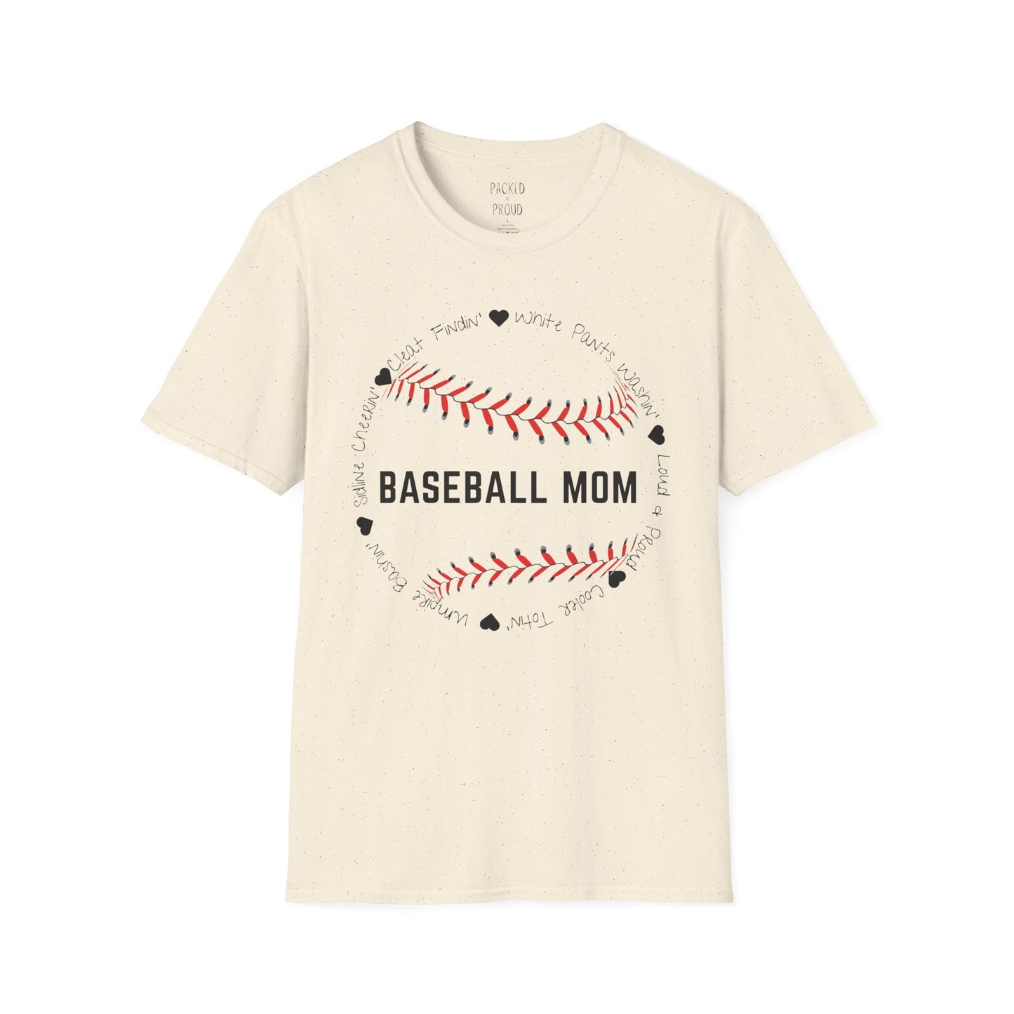 Loud & Proud Baseball Mom T-Shirt