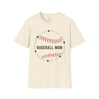 Loud & Proud Baseball Mom T-Shirt