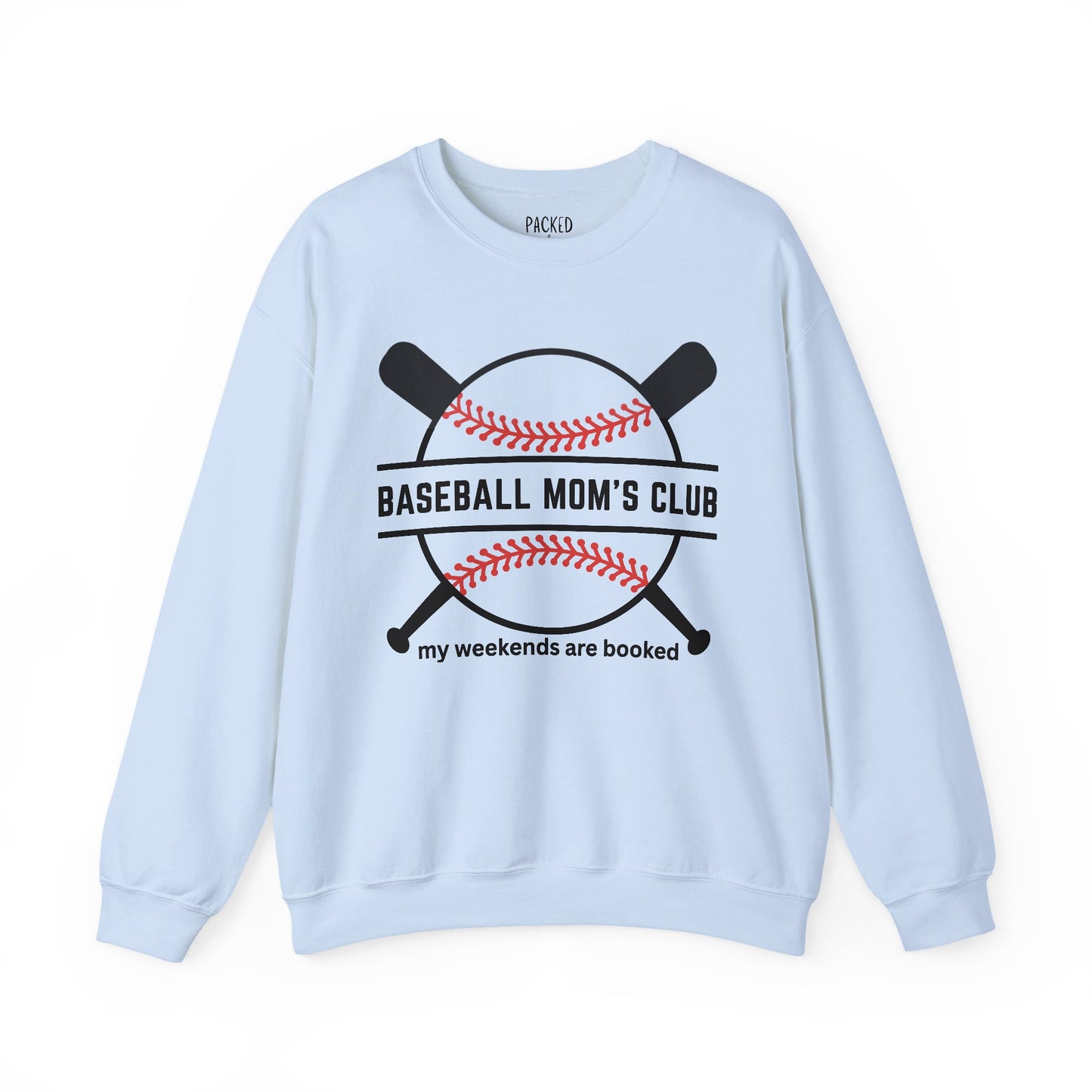 Baseball Mom's Club Crewneck Sweatshirt