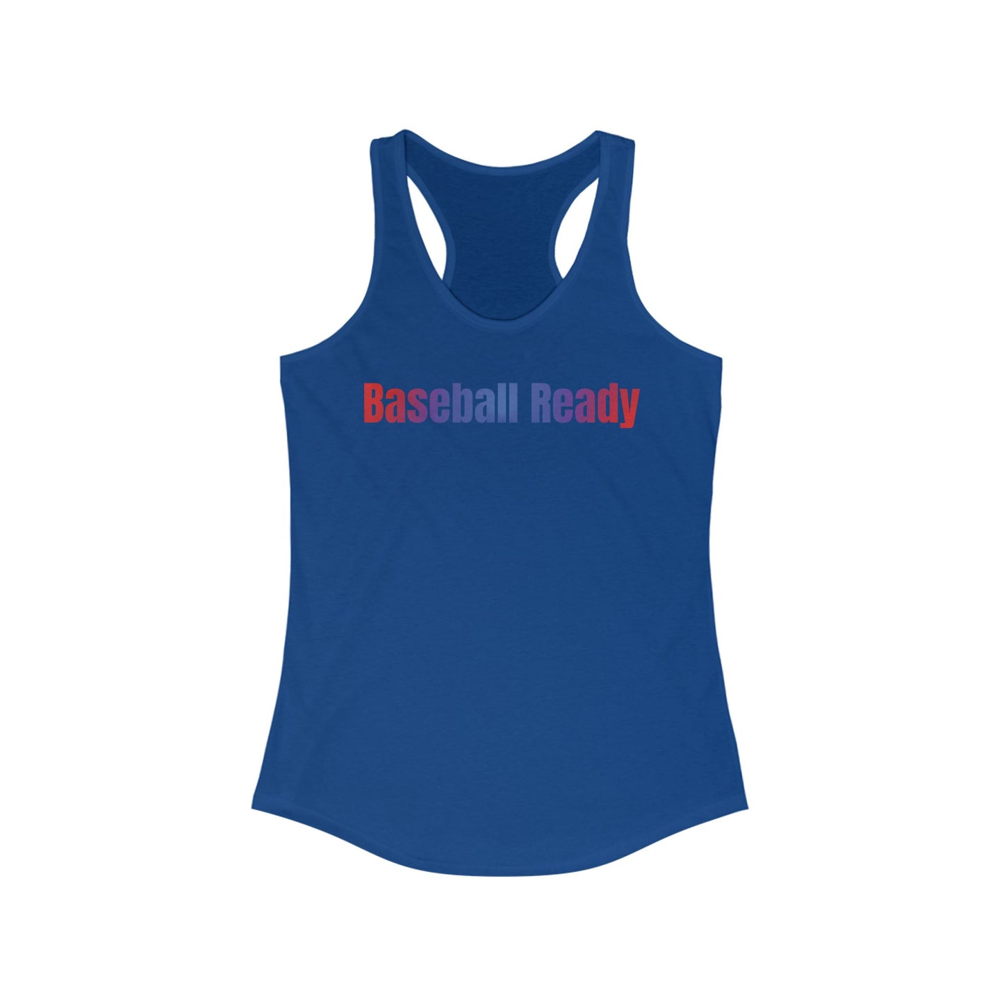 Baseball Ready Racerback Tank