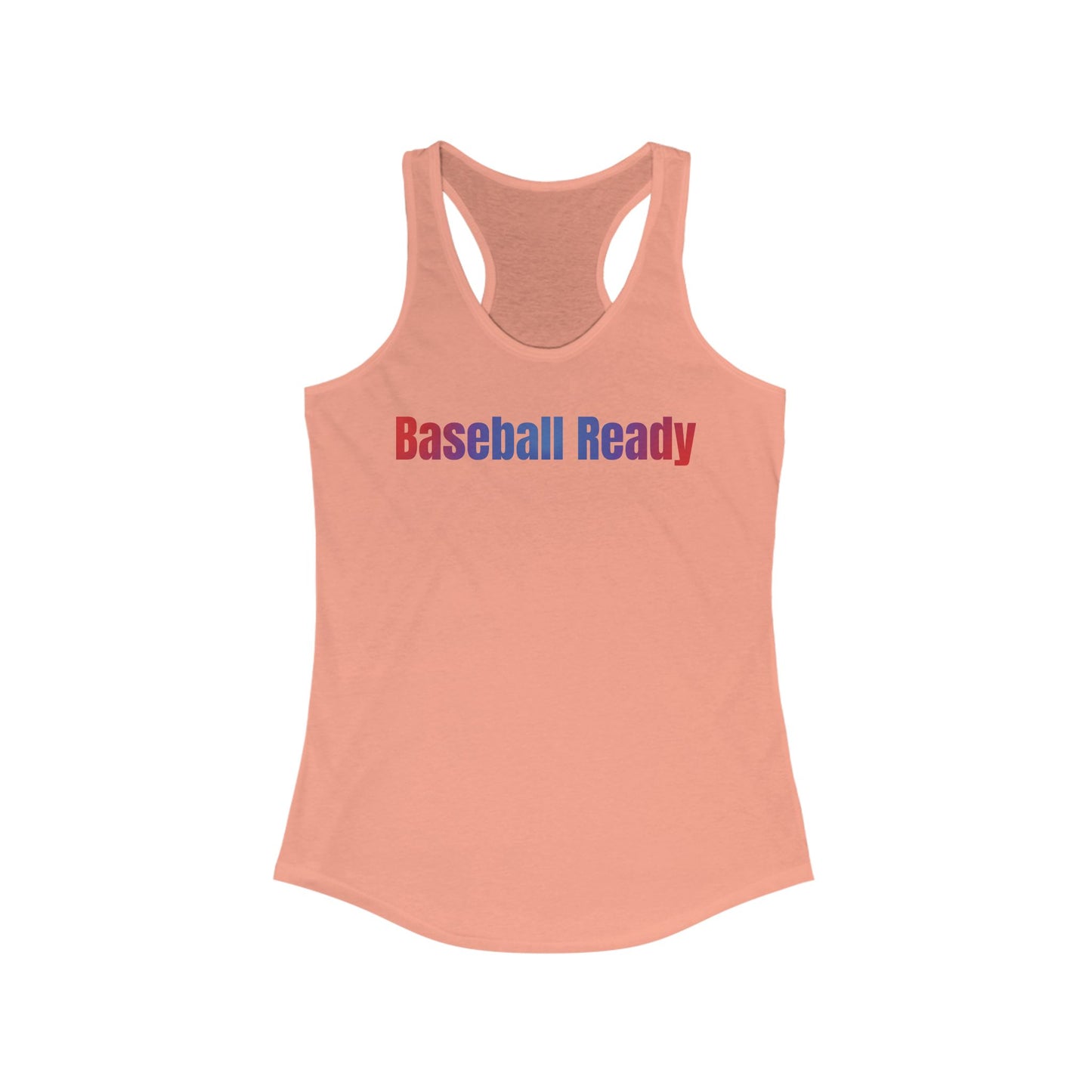 Baseball Ready Racerback Tank