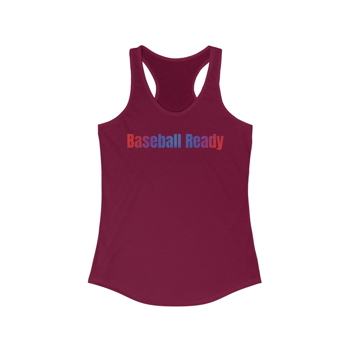 Baseball Ready Racerback Tank