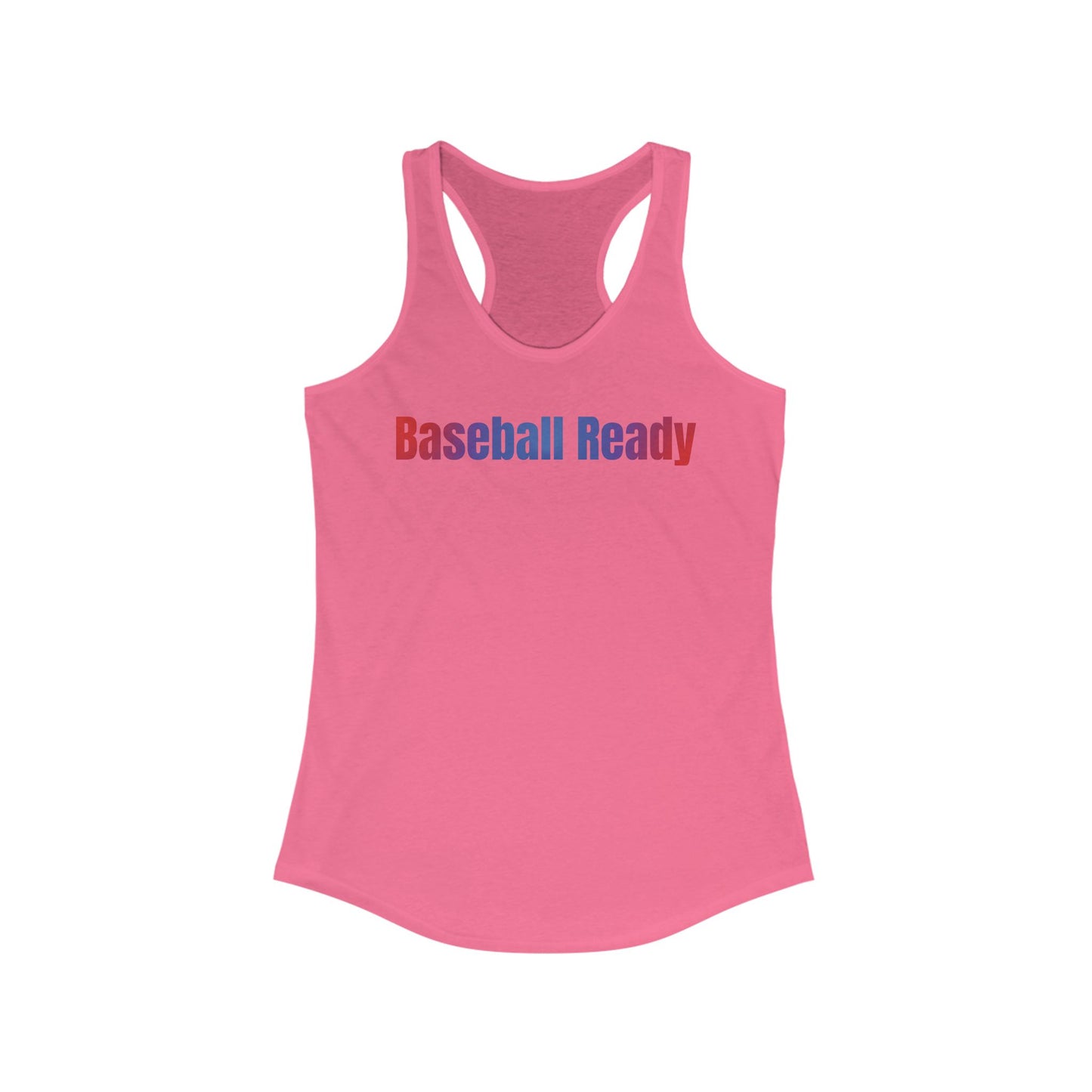 Baseball Ready Racerback Tank