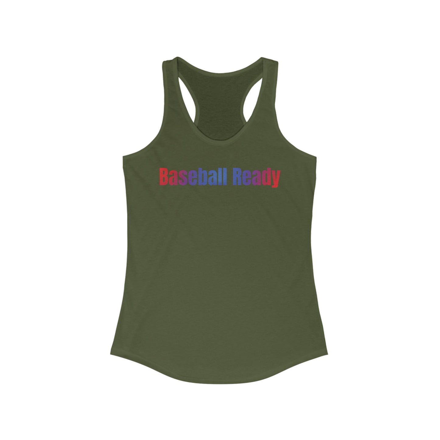 Baseball Ready Racerback Tank