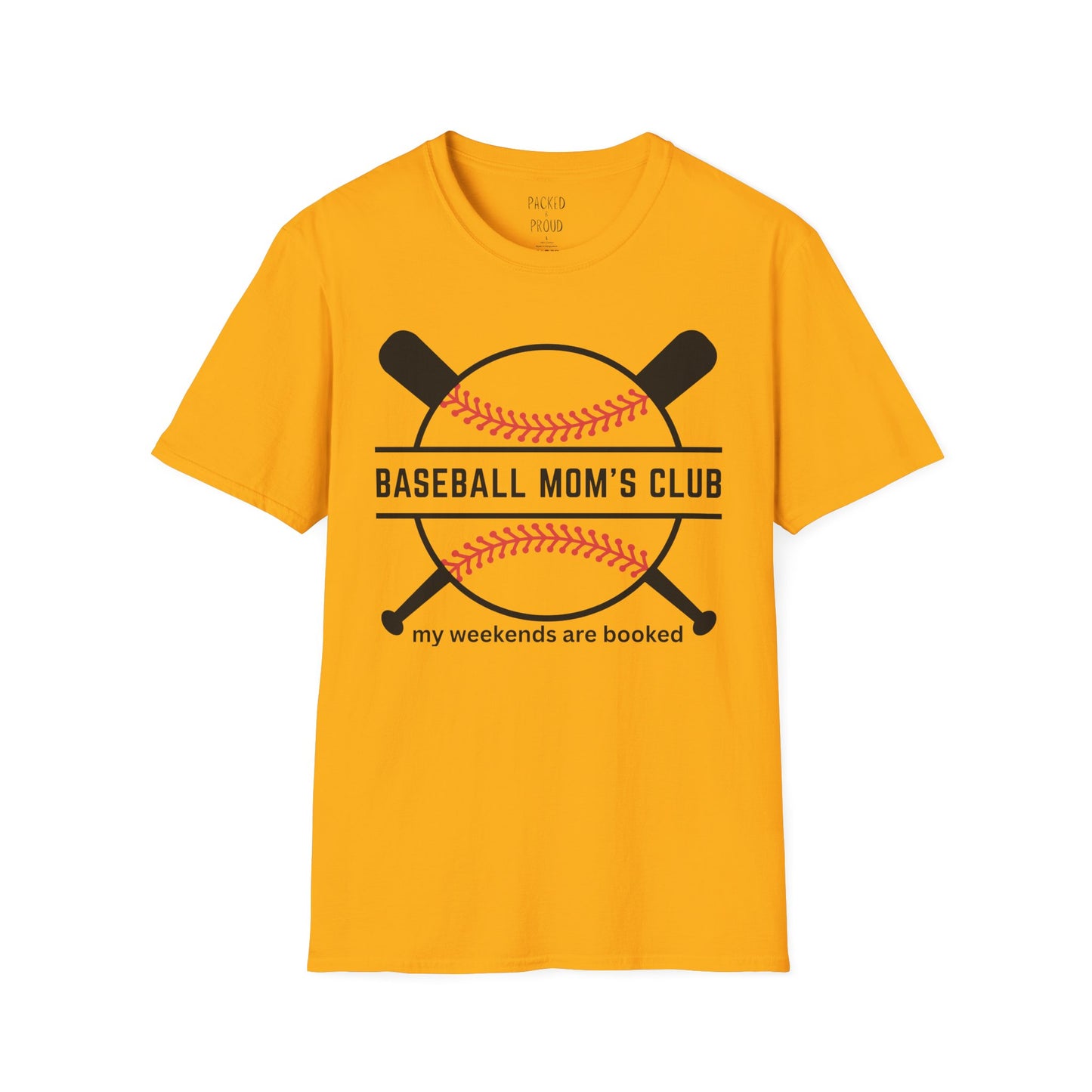 Baseball Mom's Club T-Shirt