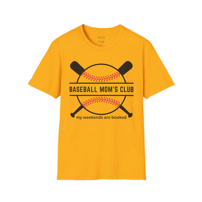 Baseball Mom's Club T-Shirt