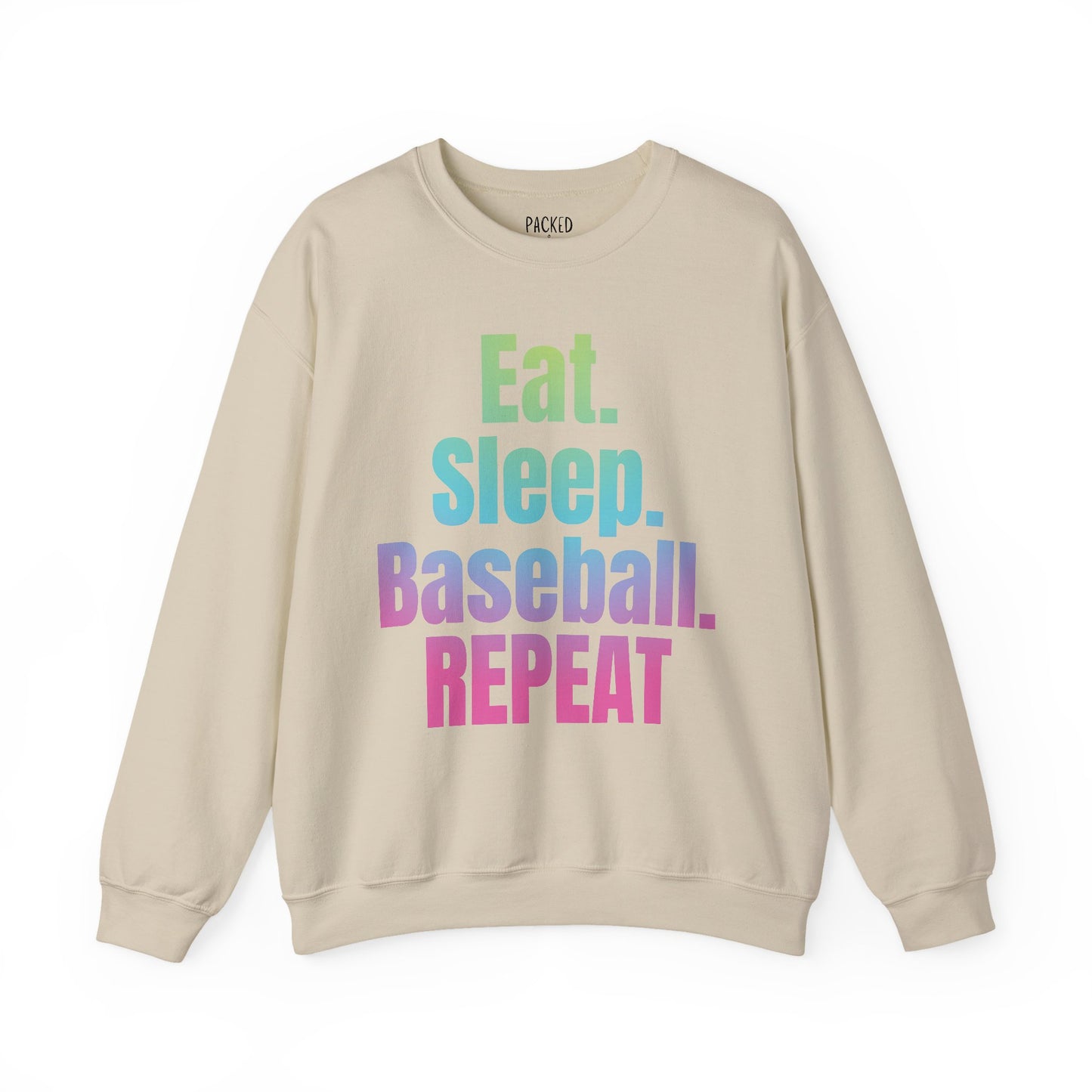 Nonstop Baseball Life Crewneck Sweatshirt