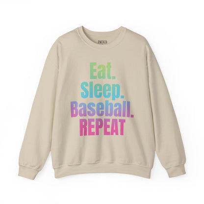 Nonstop Baseball Life Crewneck Sweatshirt