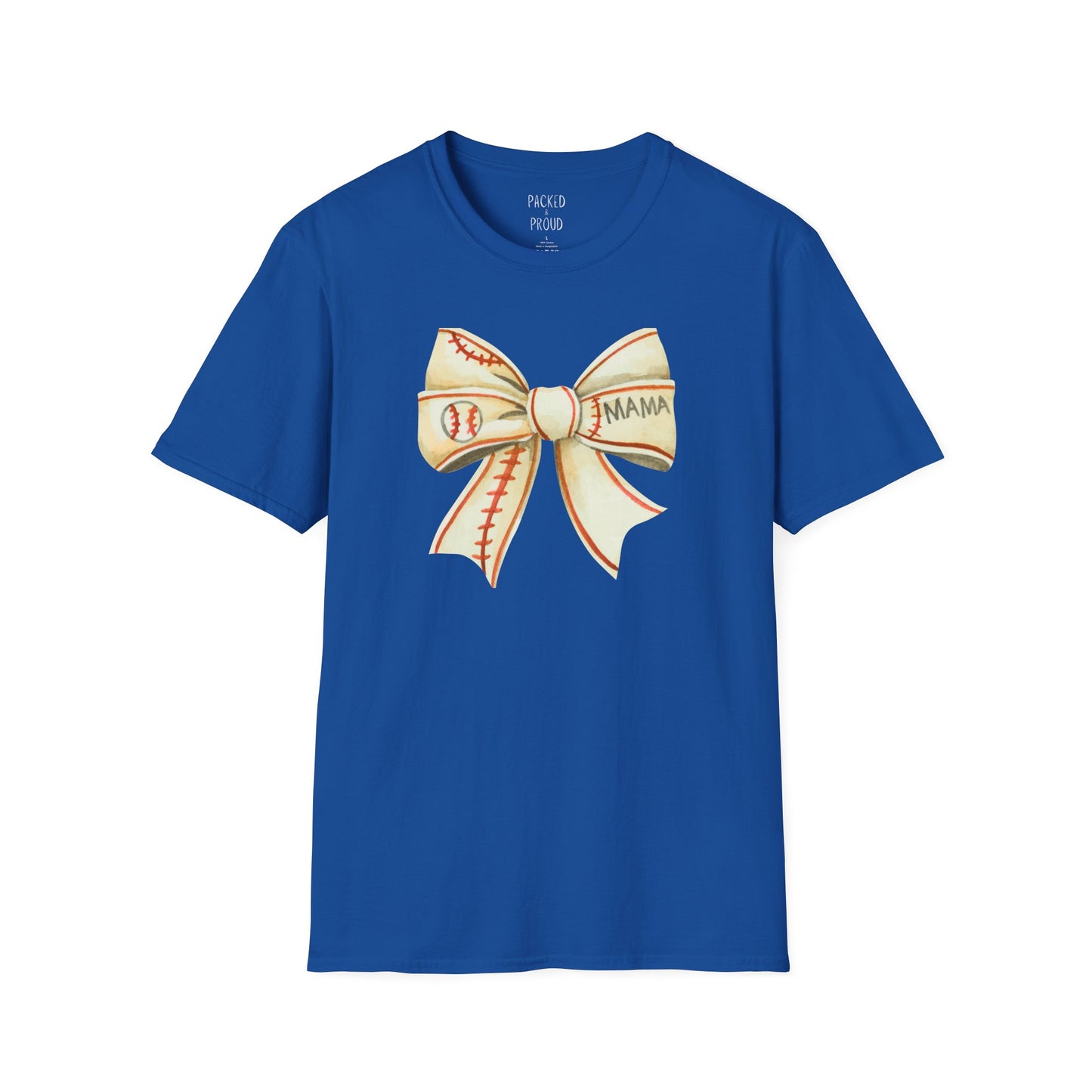 Baseball Bow Mama T-Shirt