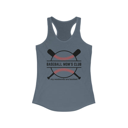 Baseball Mom's Club Racerback Tank