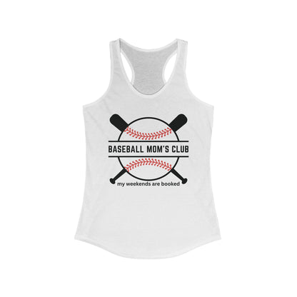 Baseball Mom's Club Racerback Tank
