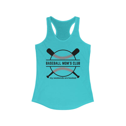 Baseball Mom's Club Racerback Tank