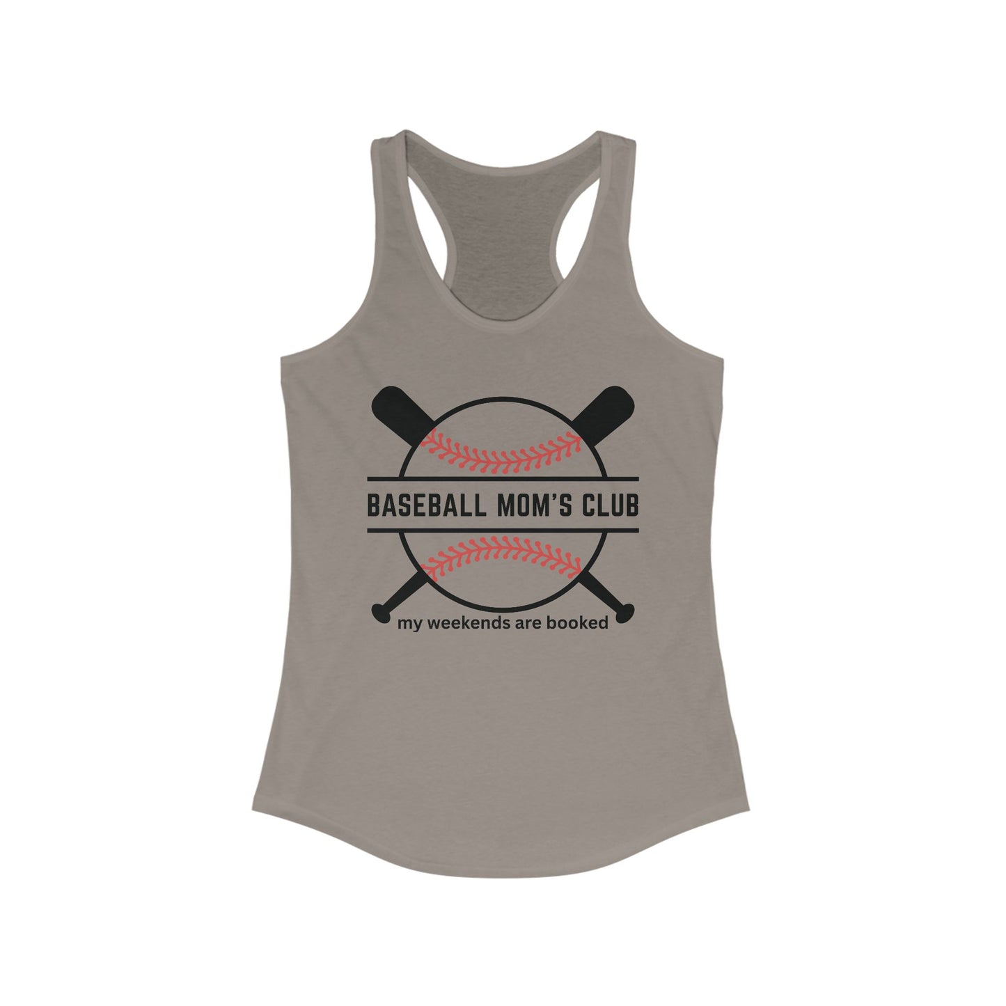 Baseball Mom's Club Racerback Tank