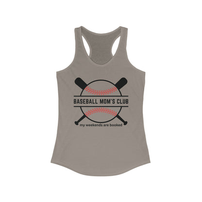Baseball Mom's Club Racerback Tank