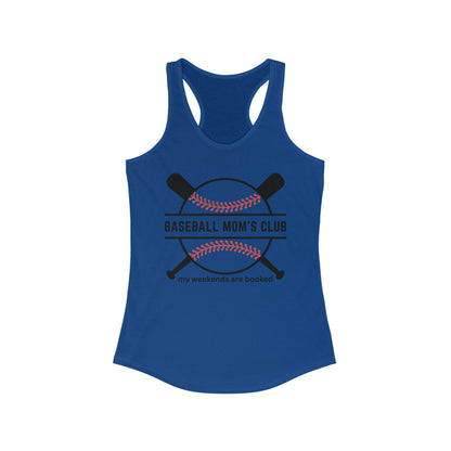 Baseball Mom's Club Racerback Tank