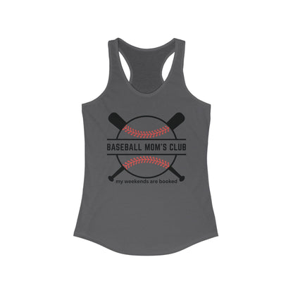Baseball Mom's Club Racerback Tank