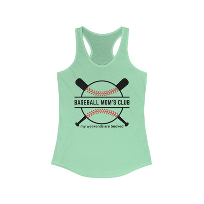 Baseball Mom's Club Racerback Tank