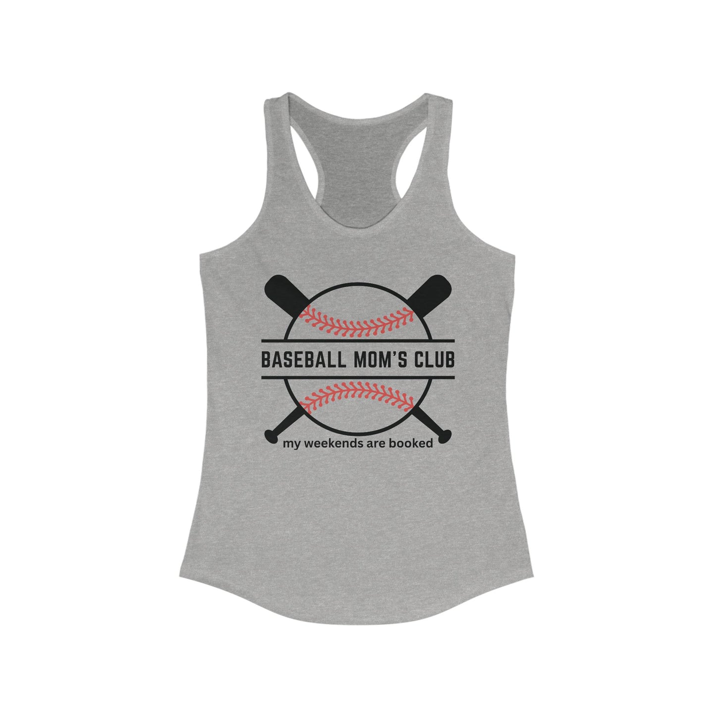 Baseball Mom's Club Racerback Tank