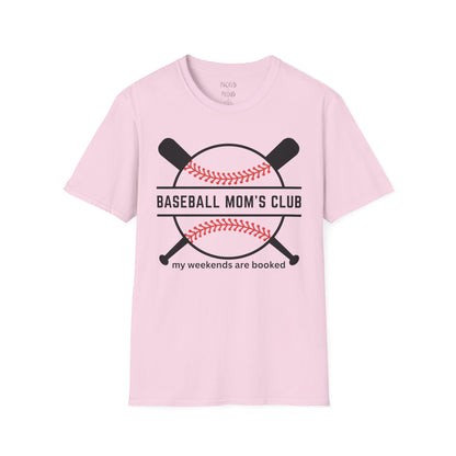 Baseball Mom's Club T-Shirt