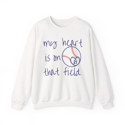 Where My Heart Plays Crewneck Sweatshirt